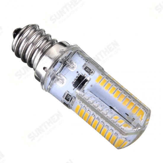 110-120V 3W 80LED 3014 SMD E12 LED Dimmable Silicone Crystal Bulb