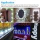 12x USB Hollywood LED Vanity Mirror Makeup Dressing Table Dimmable Light Bulbs