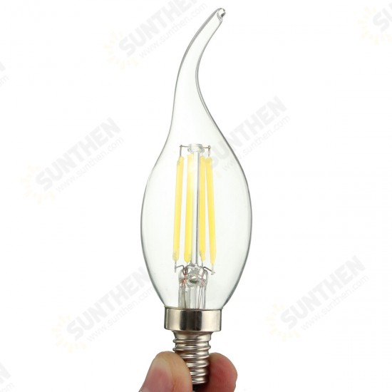 4W E12 LED Dimmable Filamen Light Bulb Incandescent Bulb Equivalent