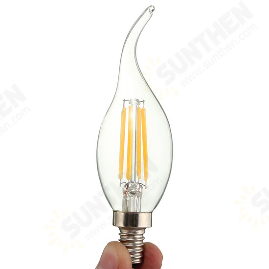 4W E12 LED Dimmable Filamen Light Bulb Incandescent Bulb Equivalent