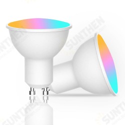 AC85-265V GU10 6W LED Light Bulb RGB WW CW New Tuya WIFI Smart Tuya Voice Control Bulb AC85-265V GU10 6W LED Light Bulb RGB WW CW New Tuya WIFI Smart Tuya Voice Control Bulb