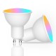 AC85-265V GU10 6W LED Light Bulb RGB WW CW New Tuya WIFI Smart Tuya Voice Control Bulb