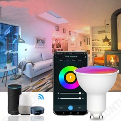 AC85-265V GU10 6W LED Light Bulb RGB WW CW New Tuya WIFI Smart Tuya Voice Control Bulb AC85-265V GU10 6W LED Light Bulb RGB WW CW New Tuya WIFI Smart Tuya Voice Control Bulb