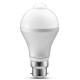 E27 B22 5W 7W 9W PIR Infrared Auto Motion Sensor LED Light Lamp Bulb for Porch Hallway 85-265V