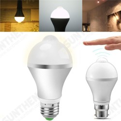 E27 B22 5W 7W 9W PIR Infrared Auto Motion Sensor LED Light Lamp Bulb for Porch Hallway 85-265V E27 B22 5W 7W 9W PIR Infrared Auto Motion Sensor LED Light Lamp Bulb for Porch Hallway 85-265V