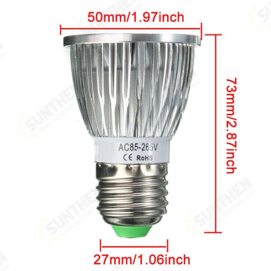 E27/GU10/E14/B22 6W COB LED Dimmable Down Light Bulbs Spot Lightt AC 85V-265V