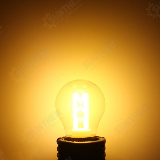 220V 4W 4E14/E27 Warm White LED Light Bulb Edison M Shape Retro Light