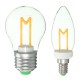 220V 4W 4E14/E27 Warm White LED Light Bulb Edison M Shape Retro Light