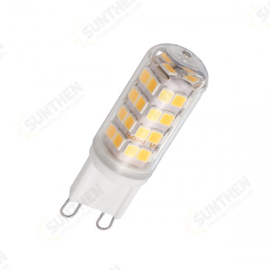 6Pcs 6W 3000K 500lm G9 LED Bulb with 52pcs 2835 Lamp Beads for Living Room Bedroom Kitchen Dining Room