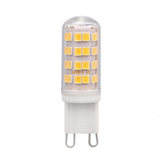 6Pcs 6W 3000K 500lm G9 LED Bulb with 52pcs 2835 Lamp Beads for Living Room Bedroom Kitchen Dining Room