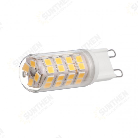 6Pcs 6W 3000K 500lm G9 LED Bulb with 52pcs 2835 Lamp Beads for Living Room Bedroom Kitchen Dining Room