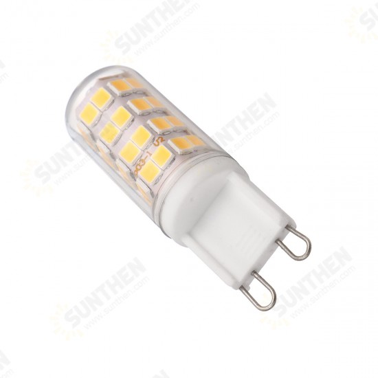 6Pcs 6W 3000K 500lm G9 LED Bulb with 52pcs 2835 Lamp Beads for Living Room Bedroom Kitchen Dining Room