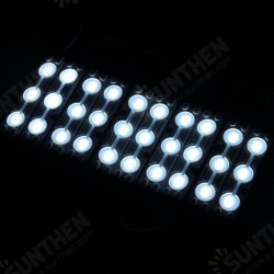 10PCS SMD2835 30 LED Module Strip Light Waterproof Rigid Lamp For Signage Store Front Windows DC12V 10PCS SMD2835 30 LED Module Strip Light Waterproof Rigid Lamp For Signage Store Front Windows DC12V