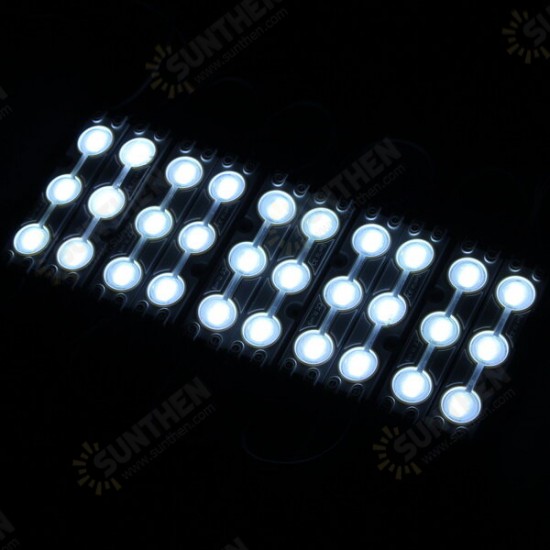 10PCS SMD2835 30 LED Module Strip Light Waterproof Rigid Lamp For Signage Store Front Windows DC12V