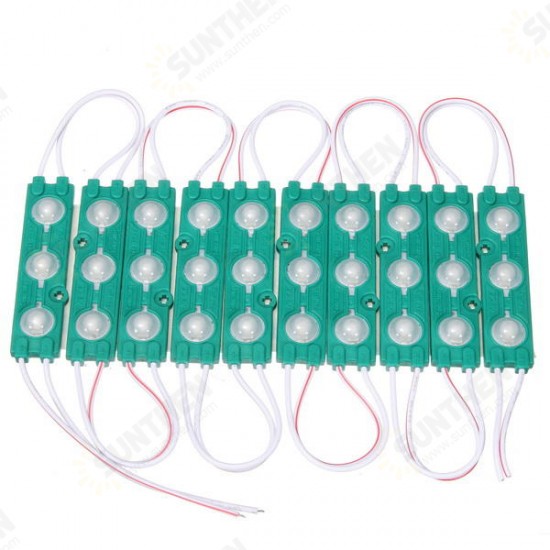 10PCS SMD2835 30 LED Module Strip Light Waterproof Rigid Lamp For Signage Store Front Windows DC12V