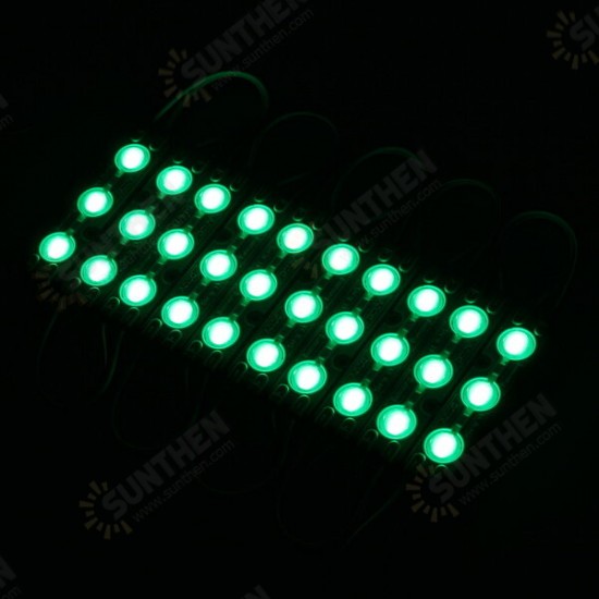 10PCS SMD2835 30 LED Module Strip Light Waterproof Rigid Lamp For Signage Store Front Windows DC12V