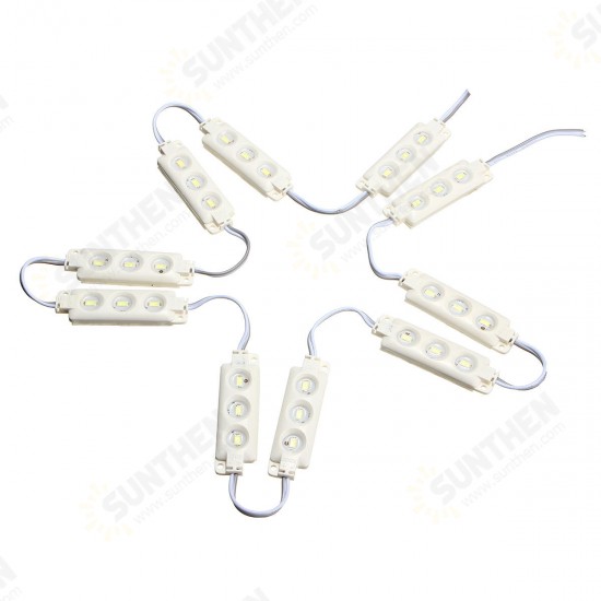 1.5M SMD5630 Waterproof White LED Module Strip Light Kit Mirror Signage Lamp + Adapter DC12V