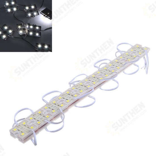 20PCS SMD5050 Cool White 80 LED Module Strip Light Rigid Bar Lamp For Signage Store Front DC12V