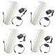 3M SMD5050 Waterproof Warm White LED Module Strip Light Kit Mirror Signage Lamp + Adapter DC12V