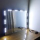 3M SMD5050 Waterproof White LED Module Strip Light Kit Mirror Signage Makeup Lamp + Adapter DC12V