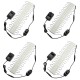 3M SMD5050 Waterproof White LED Module Strip Light Kit Mirror Signage Makeup Lamp + Adapter DC12V