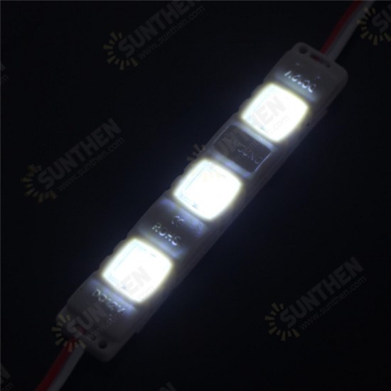 6W SMD5630 Dimmable Waterproof White 30 LED Module Strip Light Cabinet Mirror Lamp Kit AC110-240V