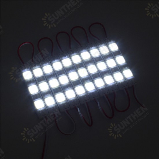 6W SMD5630 Dimmable Waterproof White 30 LED Module Strip Light Cabinet Mirror Lamp Kit AC110-240V