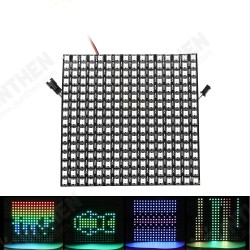 8x8/16x16/8x32 Pixels SK6812 WS2812B Individually Addressable Digital Flexible LED Panel Pixels Screen GyverLamp SP107E LC1000A 8x8/16x16/8x32 Pixels SK6812 WS2812B Individually Addressable Digital Flexible LED Panel Pixels Screen GyverLamp SP107E LC1000A