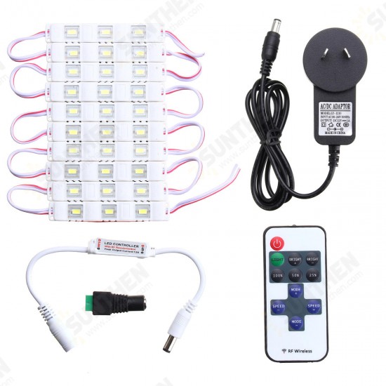 Waterproof 1.5M SMD5630 LED White Cosmetic Mirror Module Strip Light+ Remote Control