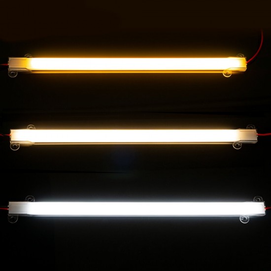 10PCS 30CM/50CM Transparent/Milky White Shell 7W 2835 LED Rigid Strip Bar Light for Kitchen Indoor Bedroom AC220V