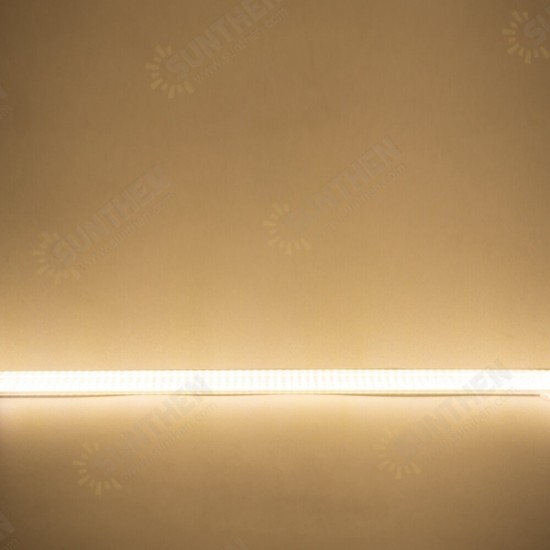 10PCS 30CM/50CM Transparent/Milky White Shell 7W 2835 LED Rigid Strip Bar Light for Kitchen Indoor Bedroom AC220V