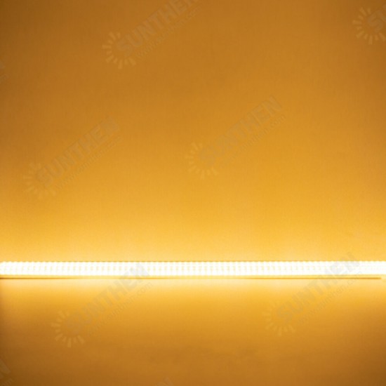 10PCS 30CM/50CM Transparent/Milky White Shell 7W 2835 LED Rigid Strip Bar Light for Kitchen Indoor Bedroom AC220V