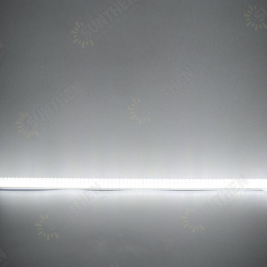 10PCS 30CM/50CM Transparent/Milky White Shell 7W 2835 LED Rigid Strip Bar Light for Kitchen Indoor Bedroom AC220V