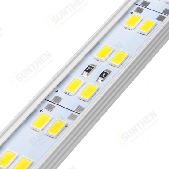 30CM 8W SMD5630 U Shape Double Rows LED Rigid Strip Hard Bar Light DC12V