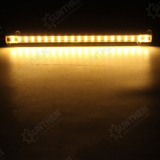 30CM 8W SMD5630 U Shape Double Rows LED Rigid Strip Hard Bar Light DC12V