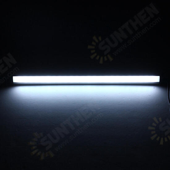 35CM 4.8W SMD5630 Milky White Transparent LED Rigid Strip Bar Cabinet Light with DC Connector DC12V