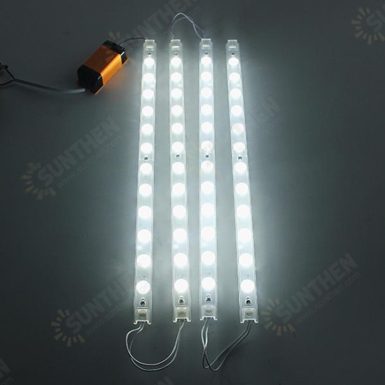 3PCS/4PCS SMD2835 White LED Rigid Module Strip Light Indoor Lighting Lamp With Power Supply DC24-84V