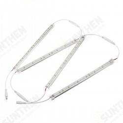 4PCS 30CM 30W 5630 Transparent Cover LED Rigid Strip Light Cabinet Lamp Kitchen Showcase AC110-240V 4PCS 30CM 30W 5630 Transparent Cover LED Rigid Strip Light Cabinet Lamp Kitchen Showcase AC110-240V