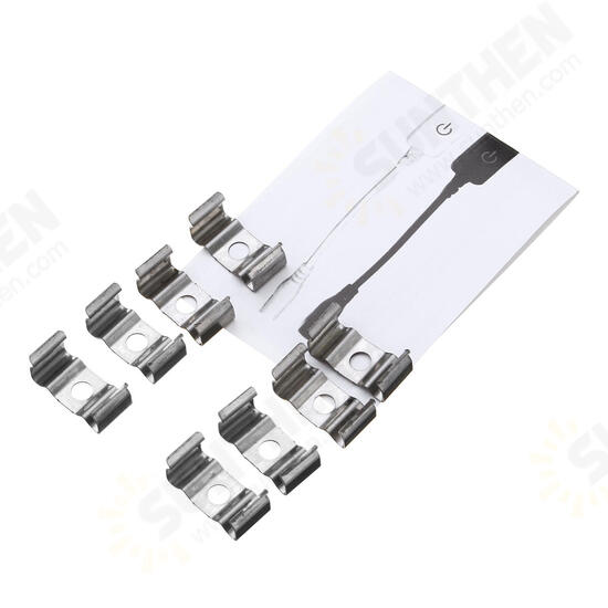 4PCS 30CM 30W SMD5630 Milky White Cover Double Row LED Rigid Strip Light Cabinet Lamp AC110-240V