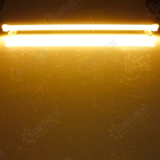 50CM 6.4W 5630 SMD Pure White Warm White Waterproof Hard LED Rigid Strip Bar Light With Cover DC12V