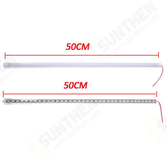 50CM 8.6W DC12V LED Rigid Strip Light 36 SMD 5050 Aluminum Alloy Shell Cabinet Lamp Bar