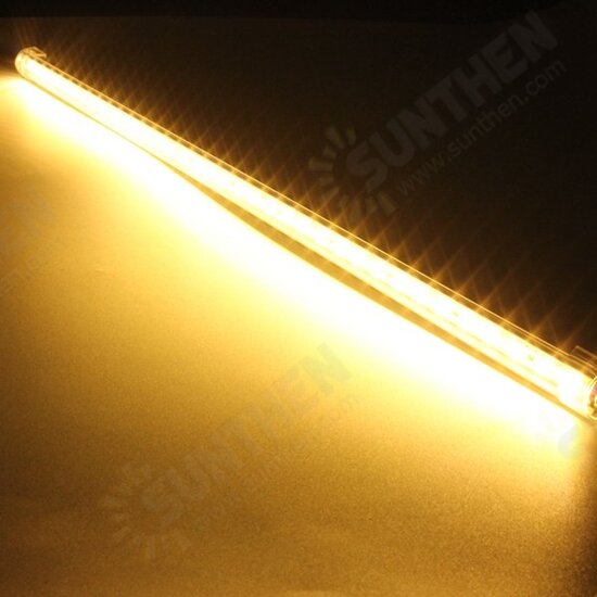 50CM 8.6W DC12V LED Rigid Strip Light 36 SMD 5050 Aluminum Alloy Shell Cabinet Lamp Bar