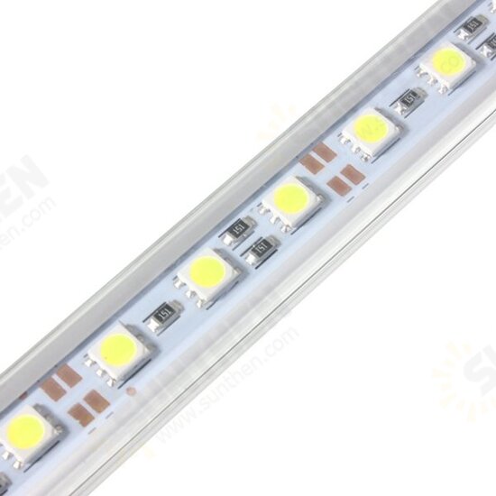 50CM 8.6W DC12V LED Rigid Strip Light 36 SMD 5050 Aluminum Alloy Shell Cabinet Lamp Bar