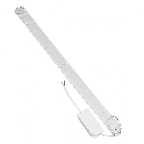 52CM 24W 5730 SMD Pure White Warm White LED Rigid Strip Light for Home Decoration AC220V