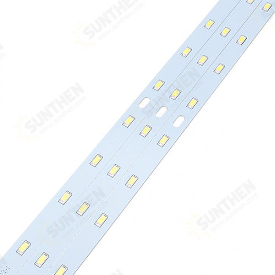 52CM 24W 5730 SMD Pure White Warm White LED Rigid Strip Light for Home Decoration AC220V