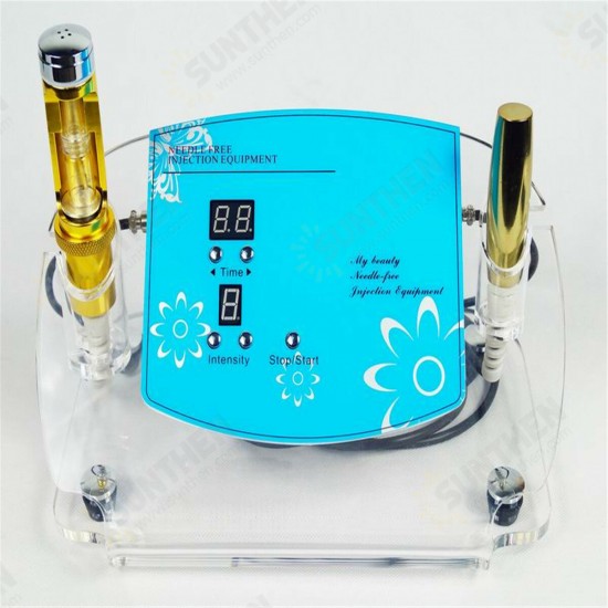 110-220V Needle Free Penetration Iontophoresis Cytokine Repair Dialyzer Machine Facial Care Tools