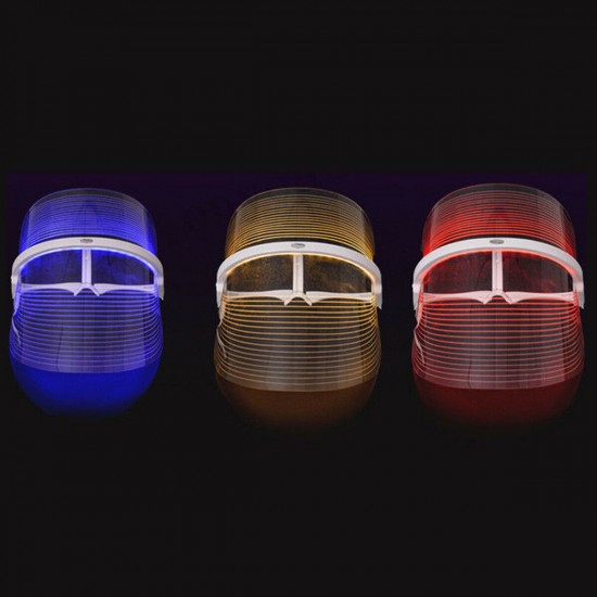 USB Three-color Photon Activated the Collagen LED Mask Machine