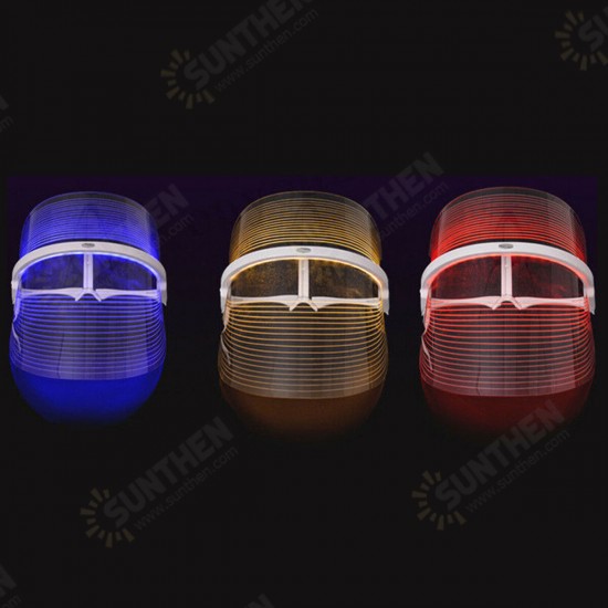 USB Three-color Photon Activated the Collagen LED Mask Machine USB Three-color Photon Activated the Collagen LED Mask Machine