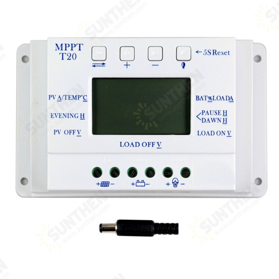 12/24V Photovoltaic Power Generation System Solar Battery Charging Street Light Controller