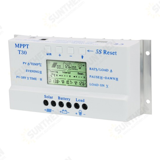 12/24V Photovoltaic Power Generation System Solar Battery Charging Street Light Controller